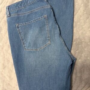 LC Lauren Conrad Super Skinny Blue Jeans